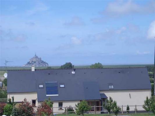 Le Moulin De La Butte Panzió Huisnes-sur-Mer Kültér fotó